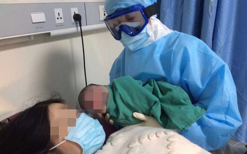 Confirman que un recién nacido fue infectado por coronavirus en Wuhan, China
