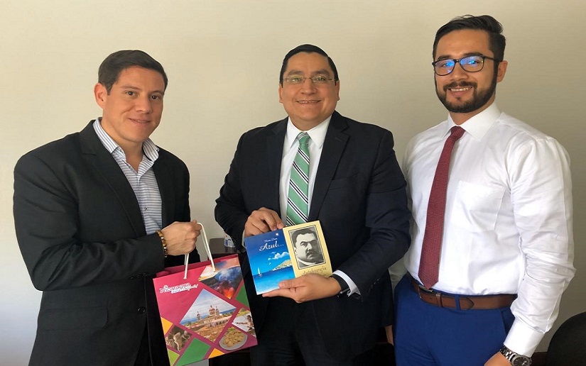 Embajador de Nicaragua en Costa Rica se reúne con Director Ejecutivo de Cadexco