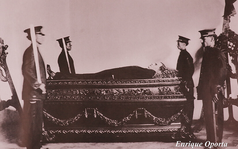 Cortejo fúnebre de Rubén Darío, el más grande en la historia de Nicaragua