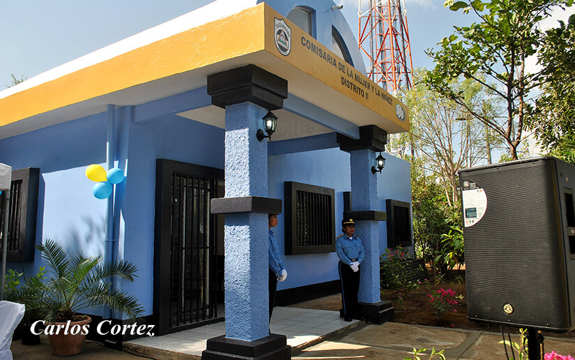 Policía Nacional relanza Comisaría de la Mujer en el distrito dos en Managua