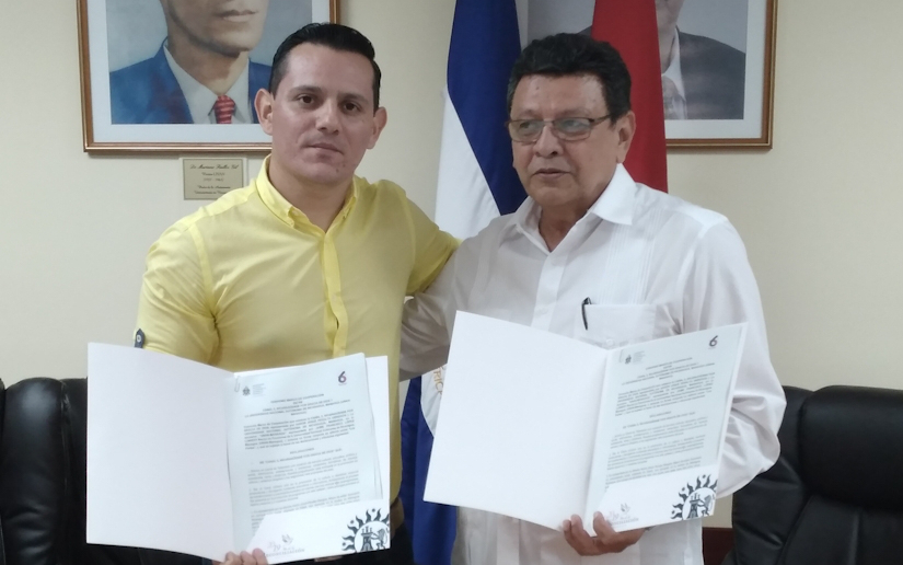 UNAN-Managua y Canal 6 firman convenio de cooperación para el fortalecimiento de formación profesional