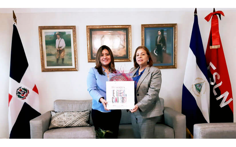 Embajada de Nicaragua en República Dominicana recibe visita de cortesía de Bolsa Turística del Caribe