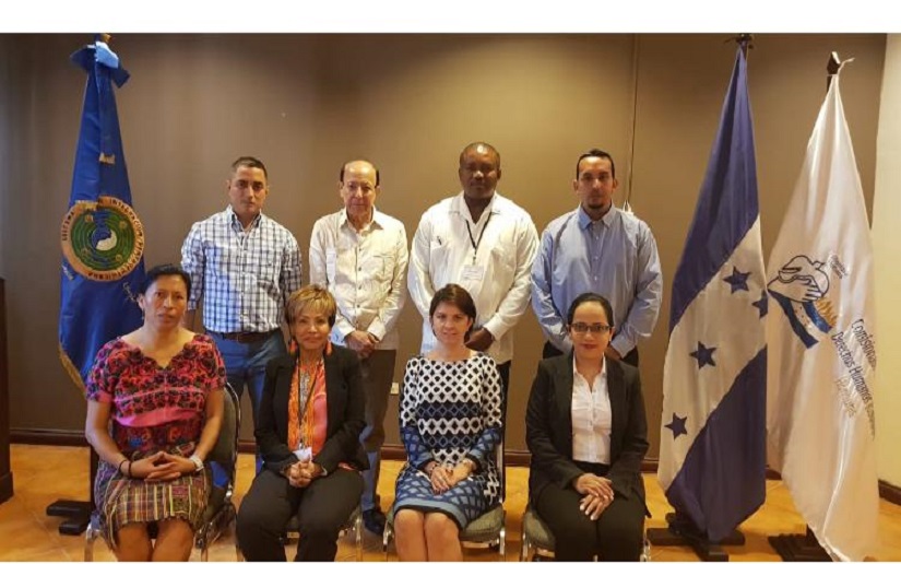 Procuraduría para la Defensa de los Derechos Humanos de Nicaragua en reunión con sus homólogos de Centroamérica