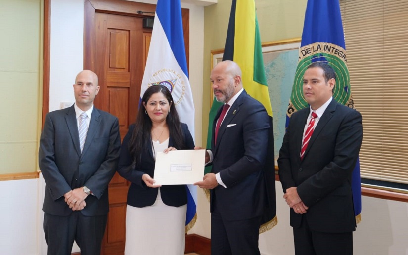 Nicaragua y Jamaica fortalecen relaciones diplomáticas
