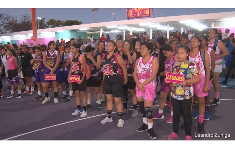 Alcaldía de Managua inaugura torneo femenino de baloncesto Luisa Amanda Espinoza