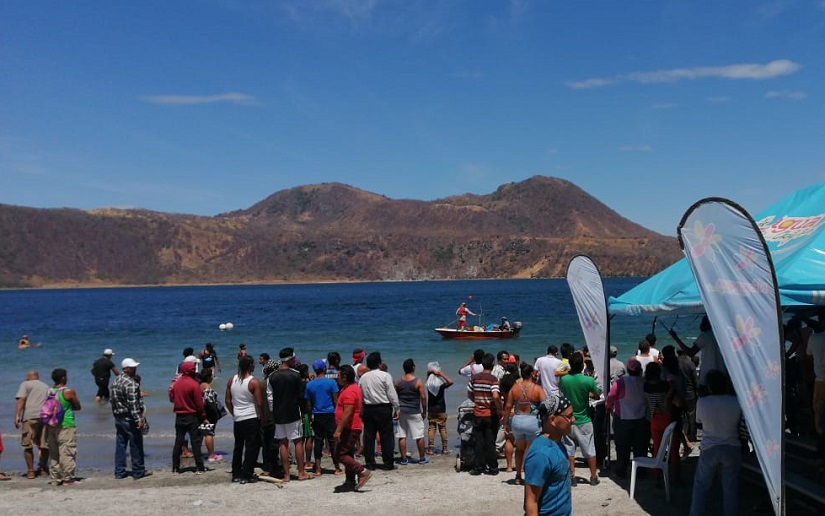 Centro Turístico de Xiloá desarrolló torneo de botes de remos y kayak