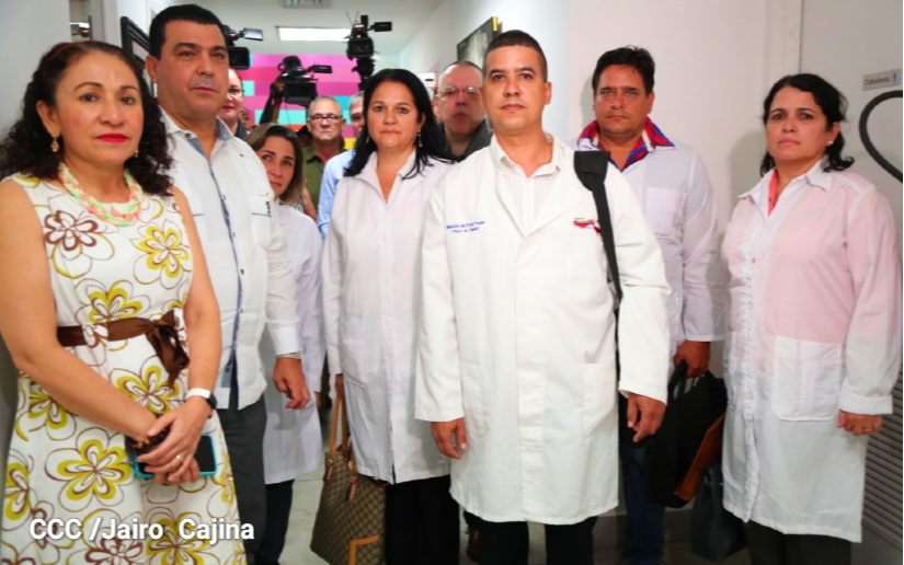 Llega a Nicaragua brigada de médicos cubanos Henry Reeve
