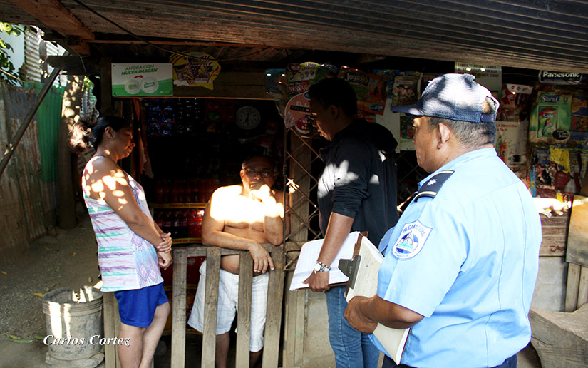 Familias del Distrito 3 de Managua conocen las medidas preventivas ante el coronavirus