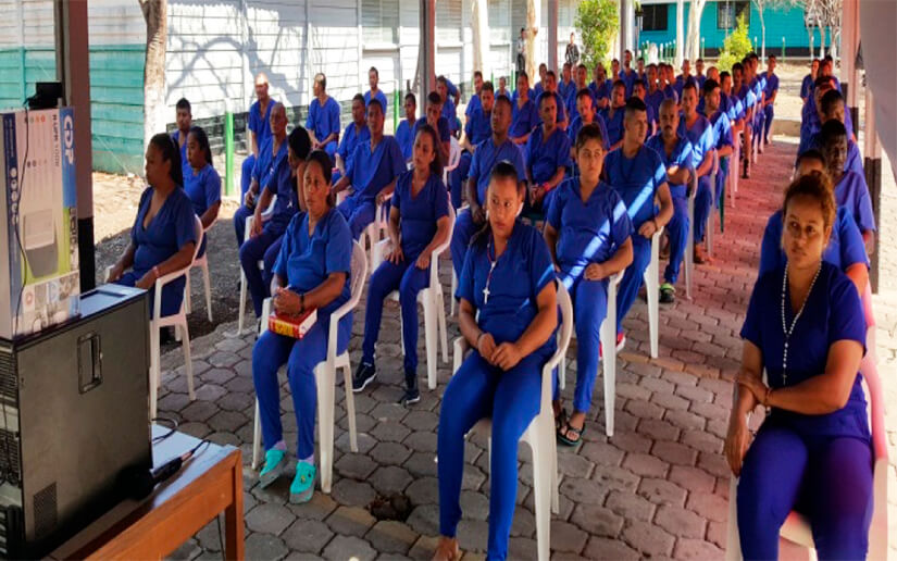 Realizan misa a través de videoconferencias en los Centros Penitenciarios de Nicaragua