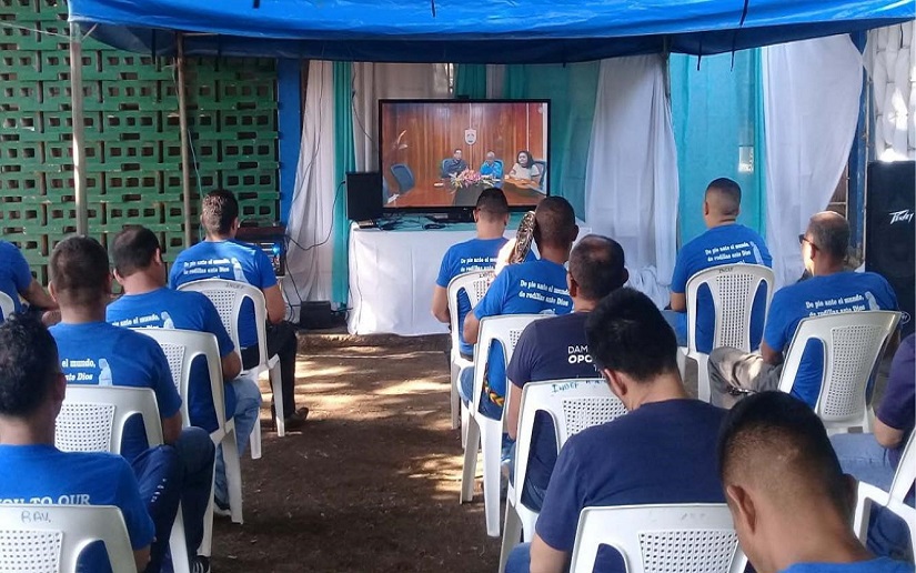 Cultos evangélicos a través de videoconferencia en todos los penales de Nicaragua