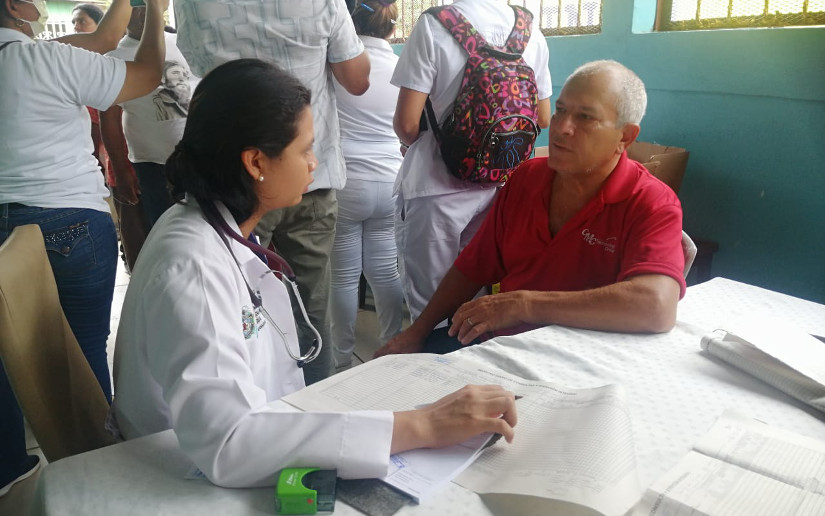 Minsa lleva atenciones médicas a pobladores del barrio 14 de junio de Managua
