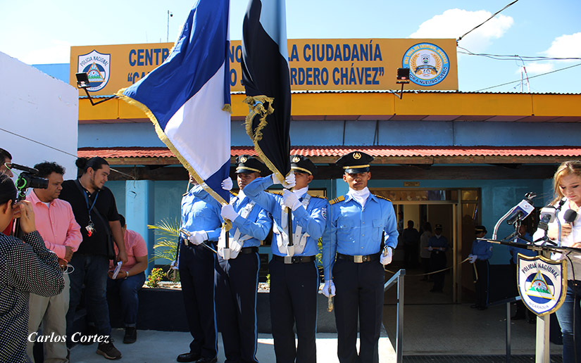 Policía Nacional inaugura Kiosco Tecnológico número 20 en Jinotepe