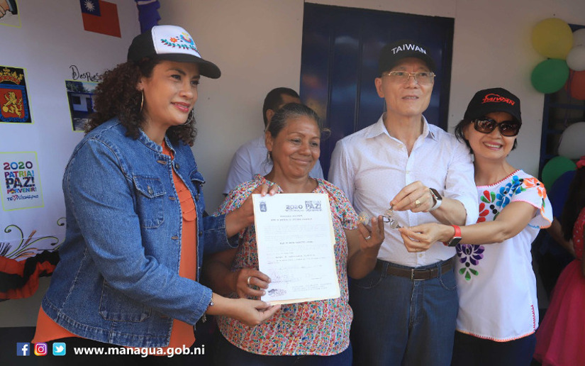 Taiwán y Alcaldía de Managua entregan la vivienda digna número 275