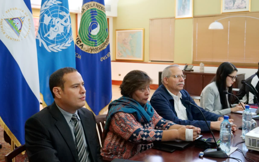 Nicaragua participa en sesión virtual convocada por el Director General de la OMS 