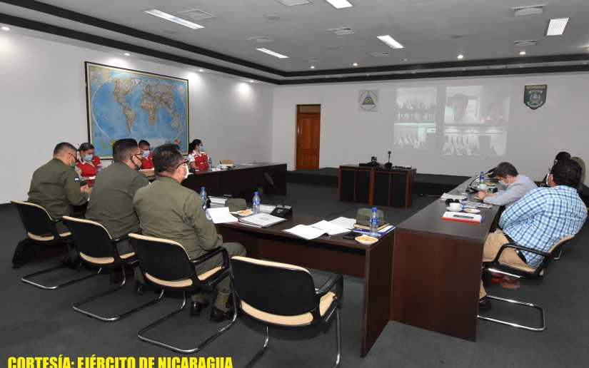 Videoconferencia entre el Comité Internacional de la Cruz Roja y las Fuerzas Armadas miembros de la CFAC