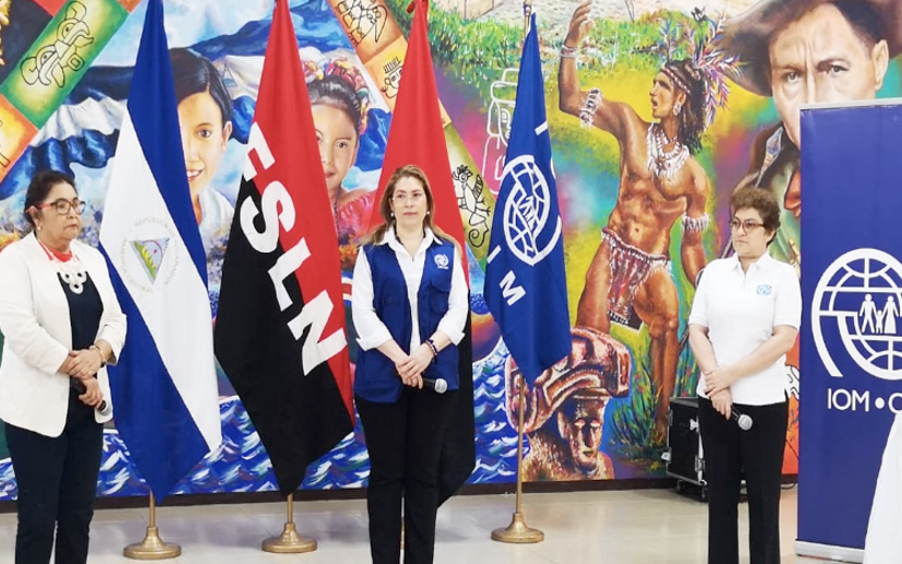 OIM y ONUDI realizan entrega de donativo de 170 kits de higiene y limpieza al Ministerio de Educación 