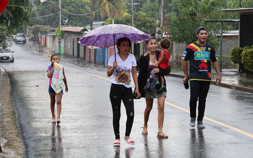 Aumenta probabilidades de lluvias para fin de semana en Nicaragua
