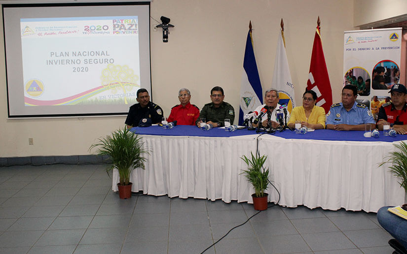 Gobierno de Nicaragua cuenta con Plan Nacional de Invierno Seguro 2020