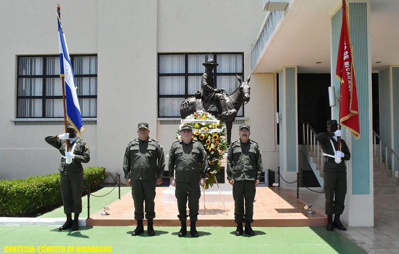 Comandancia General del Ejército de Nicaragua conmemora Día de la Dignidad Nacional