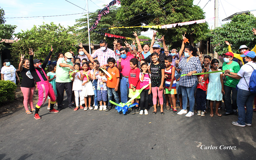 Programa Calles para el Pueblo llega a las familias del barrio Anexo de Villa Libertad