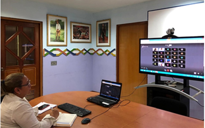 Nicaragua participa en reunión virtual preparatoria del grupo de trabajo UE-CELAC sobre infraestructuras de investigación
