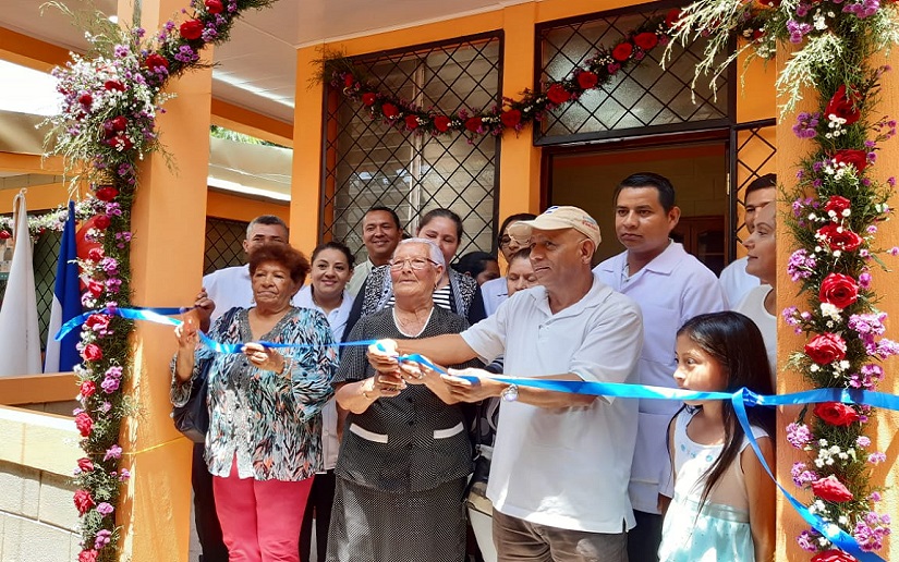 Inauguran centro de salud en el barrio Primero de Mayo Norte del municipio de Matagalpa