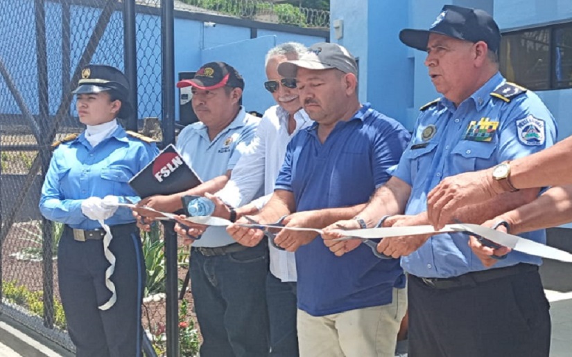 Inauguran delegación policial en el municipio de Waslala