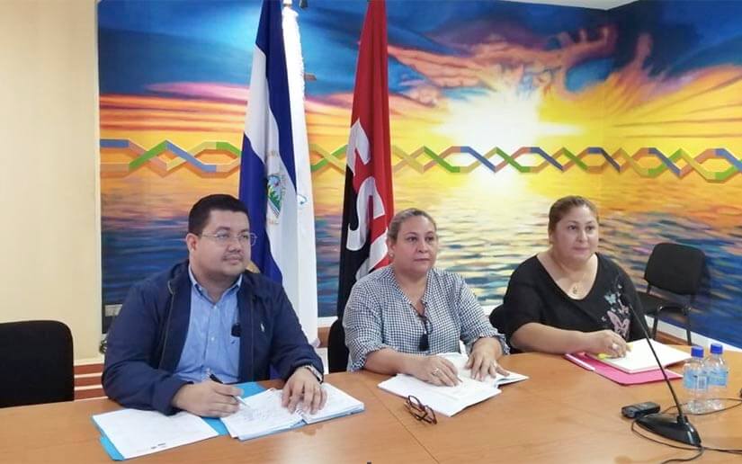 Delegación de Nicaragua en la Conferencia virtual de la CEPAL
