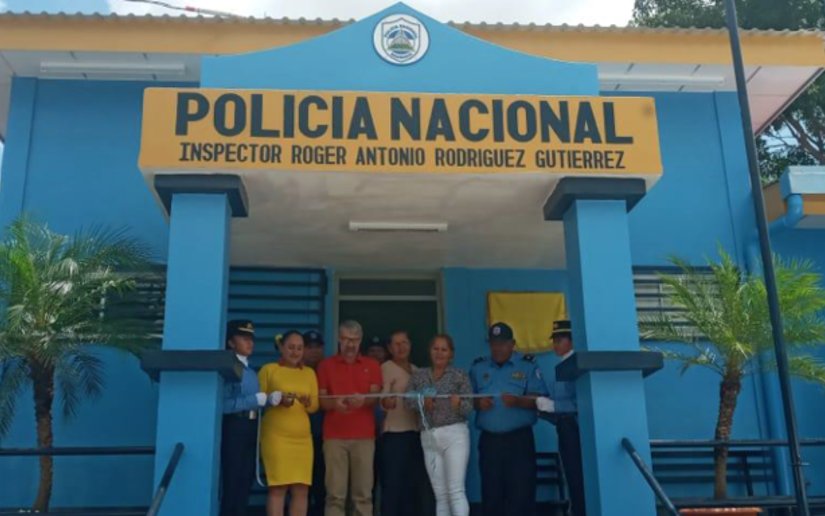 Inauguran Estación de Policía en La Paz de Carazo