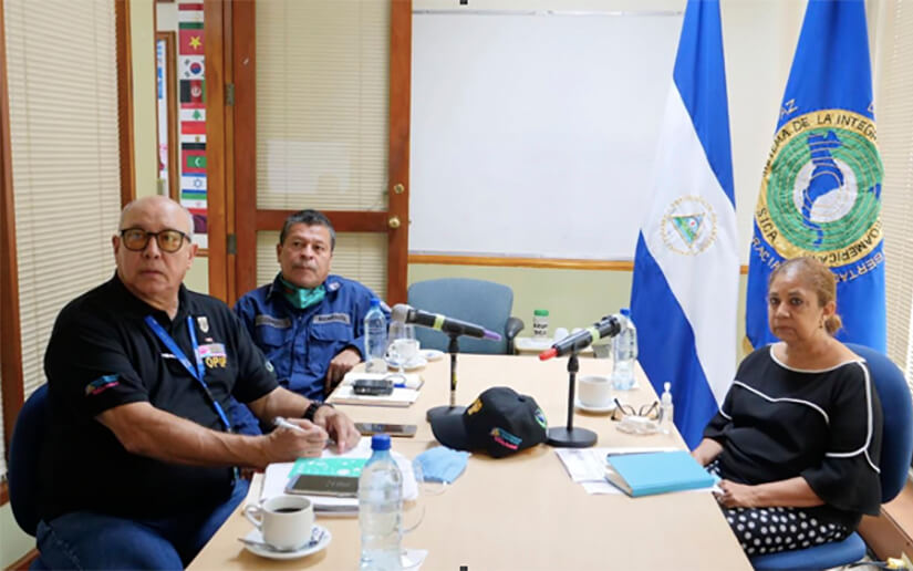 Nicaragua participa en seminario sobre protección portuaria ante el Covid-19