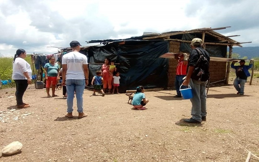 Respuesta inmediata a las familias afectadas por tornado y fuertes lluvias en Somoto