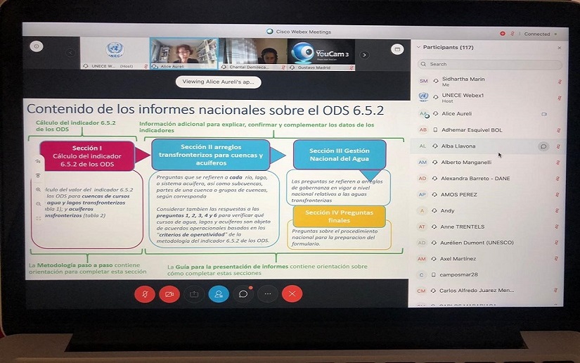 Nicaragua participa en seminario web sobre el Objetivo de Desarrollo Sostenible 6, Agua Limpia y Saneamiento