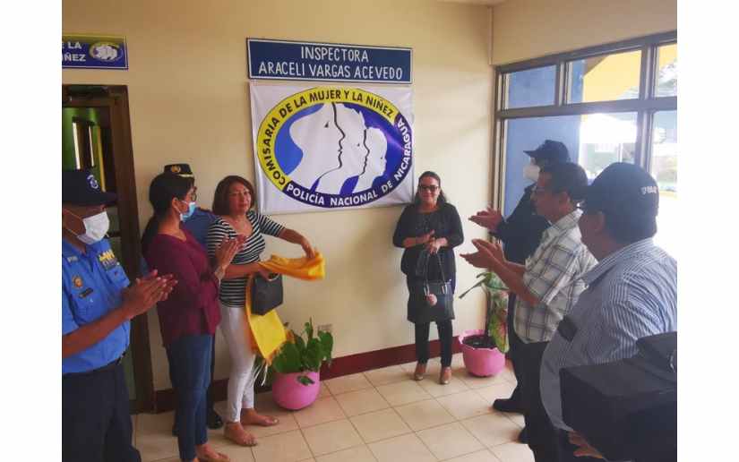 Relanzan Comisaría de la Mujer en el departamento de Nueva Segovia