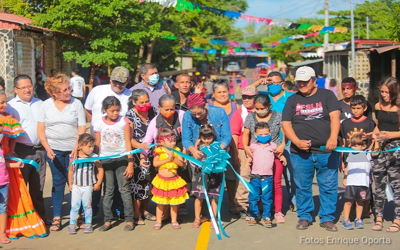 Nuevas calles para el pueblo transforman la vida de pobladores del barrio Jonathan González