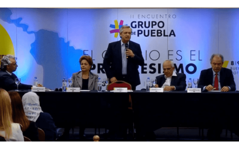 Grupo de Puebla rechaza a la OEA como observador internacional