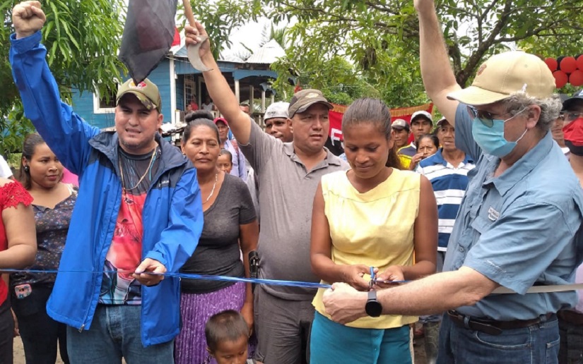 Energía eléctrica llega a comunidad indígena del municipio de Rosita en el Caribe Norte de Nicaragua