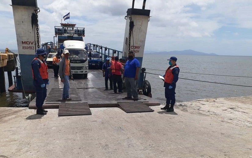 Ejército de Nicaragua brindó cobertura, seguridad e inspecciones a embarcaciones