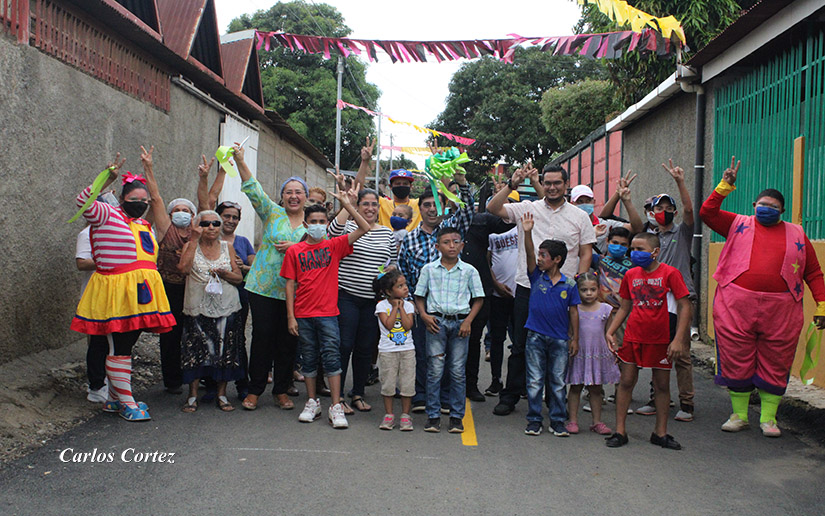 Villa Venezuela celebra nuevas calles pavimentadas para protagonismo de familias
