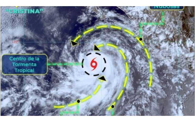 Cristina podría convertirse en huracán este viernes