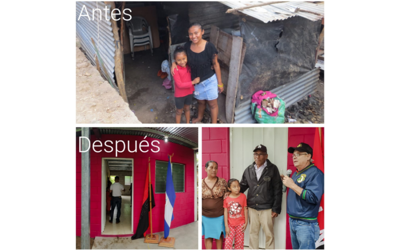 Entregan viviendas en Boaco