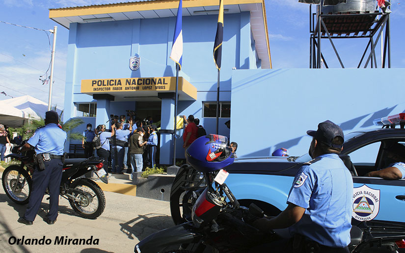 Inauguran unidad policial en La Conquista, Carazo