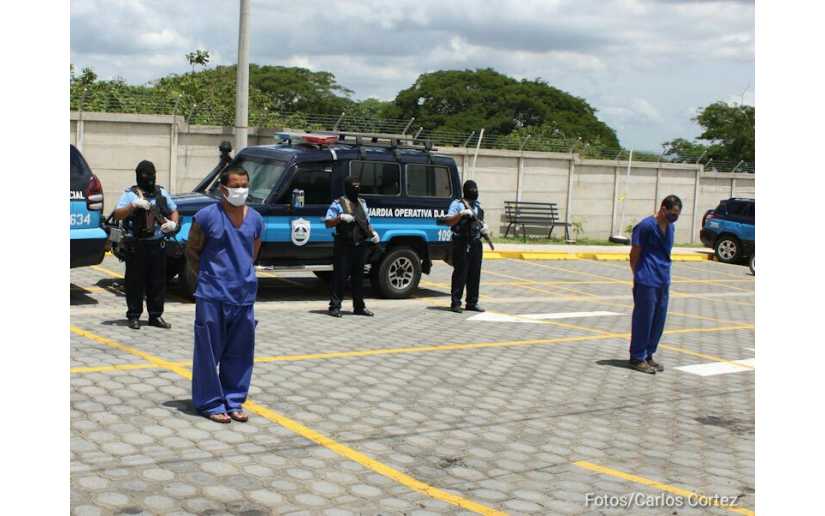 Policía Nacional captura a sujetos acusados de asesinar a ciudadano peruano en Rivas
