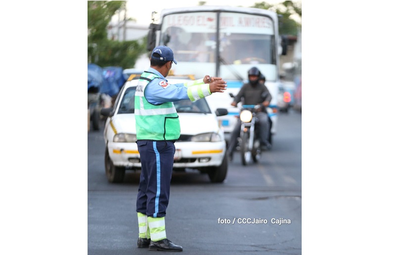 Reportan menos accidentes de tránsito en Nicaragua