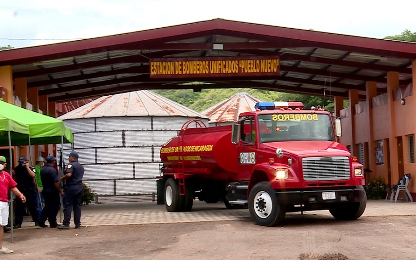 Estelí: Pueblo Nuevo ya cuenta con su estación de bomberos