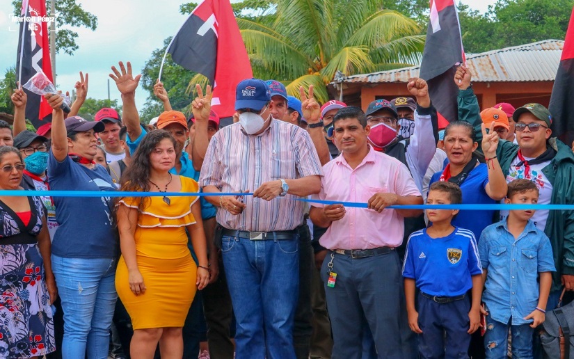 Inauguran proyecto de mantenimiento y ampliación de la carretera Kasquita del municipio de Siuna