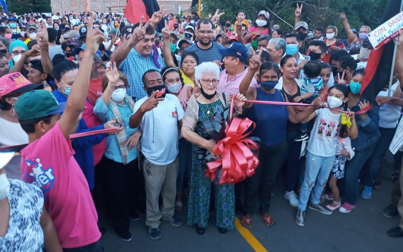 Inauguran puente vehicular Río Grande, Matagalpa