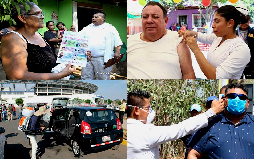 ¿Cuáles son los avances en materia de salud que ayudaron a enfrentar la pandemia en Nicaragua?