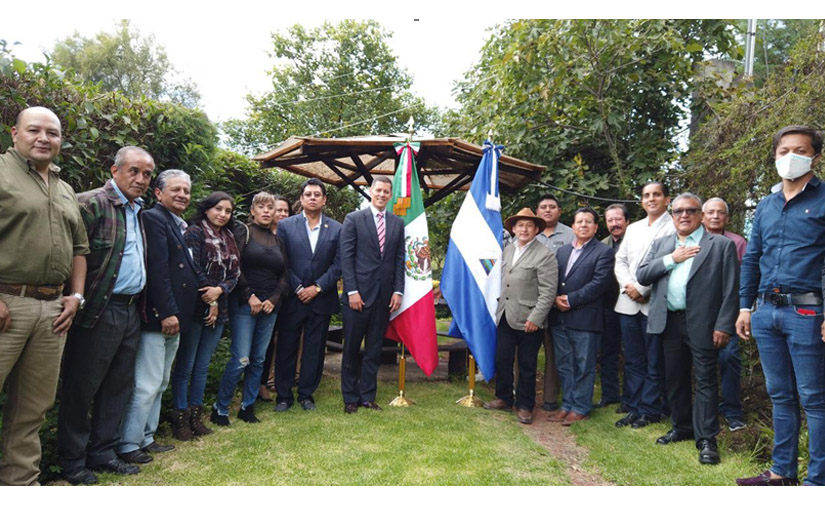 Nicaragua en hermanamiento con el pueblo mágico Huasca de Ocampo, Hidalgo, México