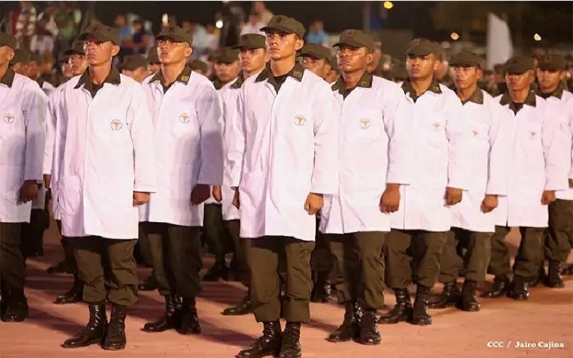 Anuncian celebración de los 41 años del Cuerpo Médico Militar del Glorioso Ejército de Nicaragua