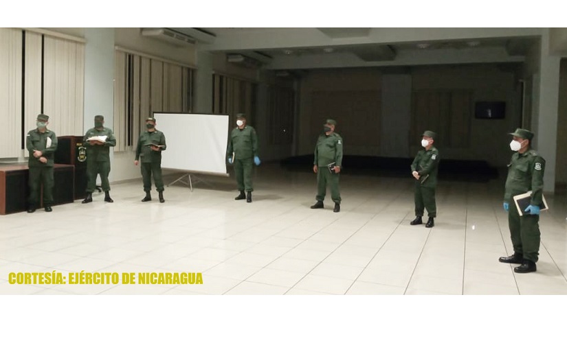 Se realiza reunión del Comandante en Jefe del Ejército de Nicaragua con jefes de unidades militares
